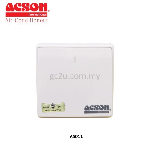 EASI SWITCH ACSON  AS011  1 GANG 1 WAY 16AX 250V