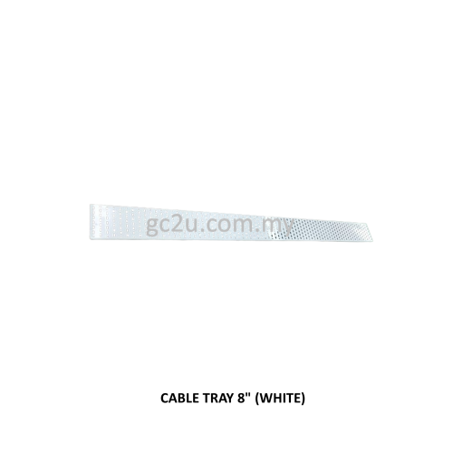 CABLE TRAY 8" (WHITE)