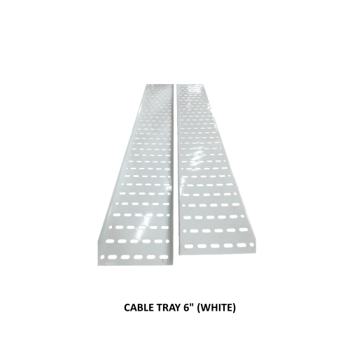 CABLE TRAY 6" (WHITE)