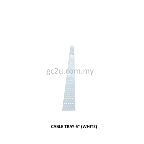 CABLE TRAY 6" (WHITE)