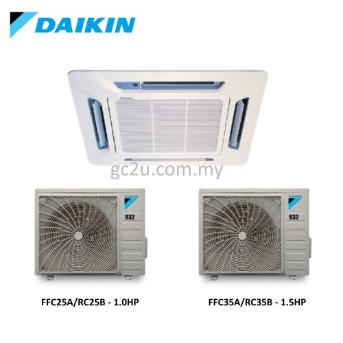 DAIKIN CEILING CASSETTE WIFI NON INVERTER R32  (GIN ION) AIR CONDITIONER