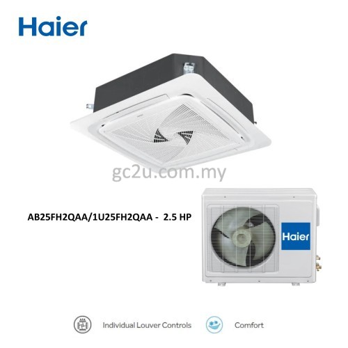 HAIER CEILING CASSETTE NON-INVERTER R410 AIR CONDITIONER