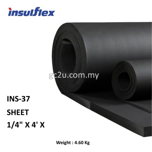 INSULATION SHEET 1/4" X 4" X 30" (INSULFLEX)