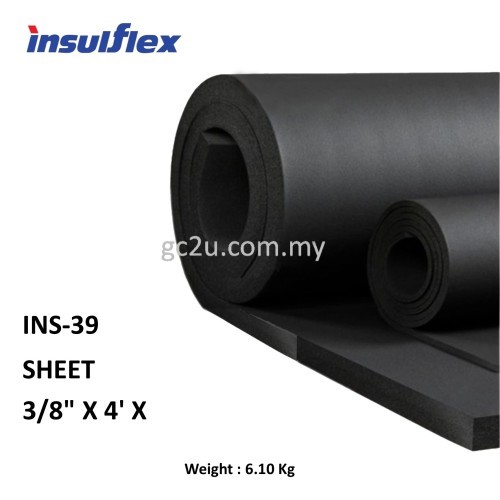 INSULFLEX INSULATION SHEET 3/8" X 4' X 30'