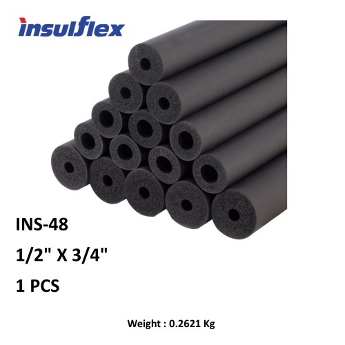 INSULATION 1/2" X 3/4" ( INSULFLEX )