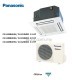 PANASONIC CS-S12SB4HW / CU-S12MBZ MINI CASSETTE INVERTER 1.5HP-2.5 HP