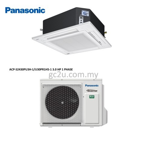 PANASONIC CEILING CASSETTE 2.0 HP-5.0 HP INVERTER (R32) 1 PHASE & 3 PHASE 