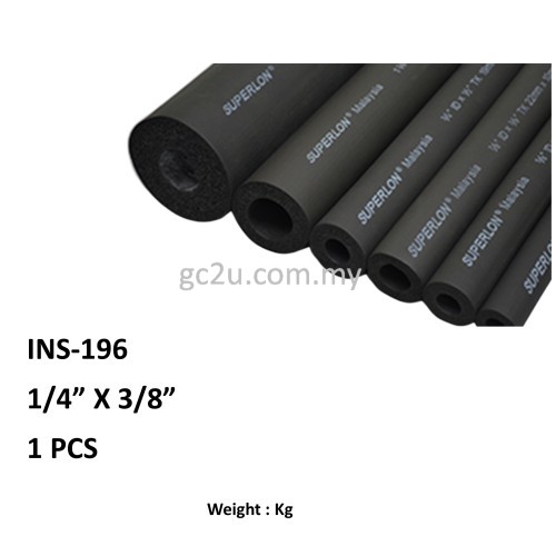 INSULATION 1/4" X 3/8" ( SUPERLON )