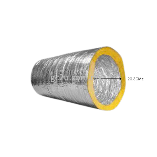 FLEXIBLE DUCT C/W FIBRE GLASS 