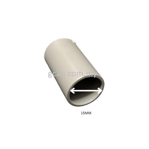 SOCKET PVC 15MM 1/2"